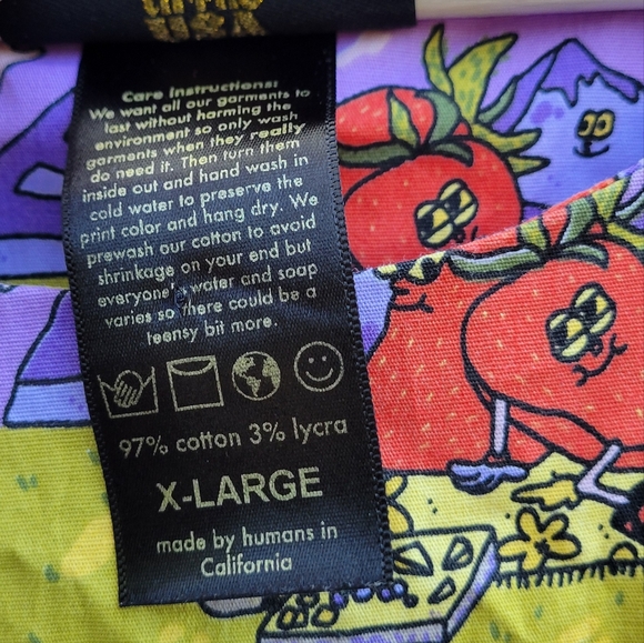 Nooworks Jammin' Strawberry Frida Dress Size XL - Picture 5 of 8